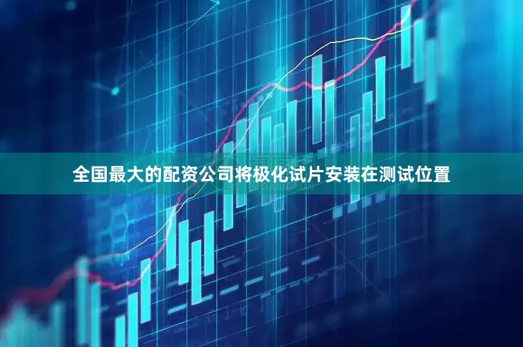 全国最大的配资公司将极化试片安装在测试位置